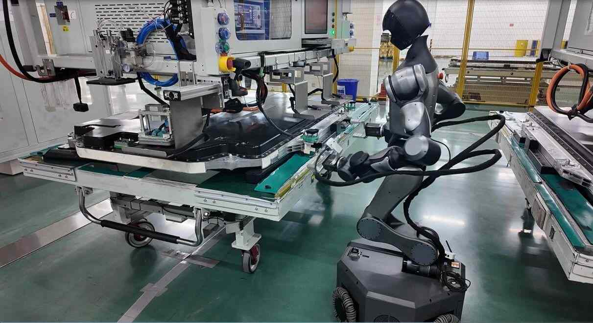 在宁德时代落地，全球首条人形机器人电池PACK生产线来了