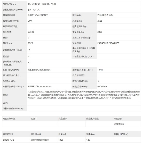 smart精灵#6 EHD纯电续航曝光 最高234公里