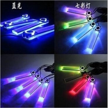 汽车氛围灯 车用LED气氛灯 车内装饰灯 室内脚底灯 ZY-615