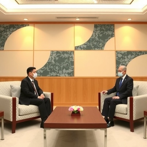 焦健会见海南省副省长陈怀宇