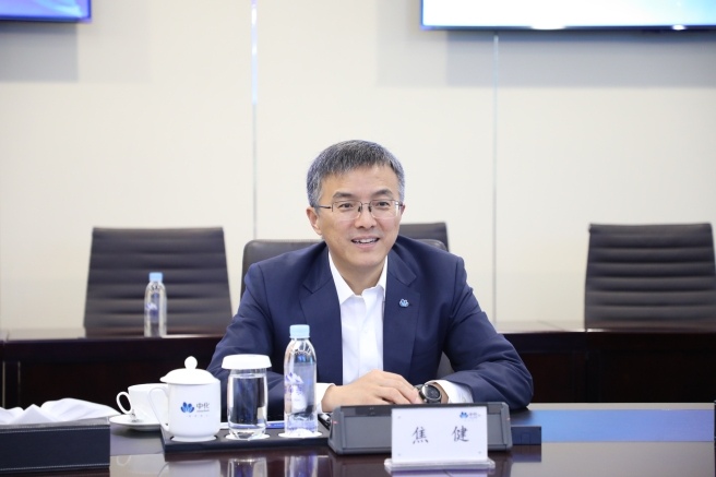 焦健会见海南省副省长陈怀宇