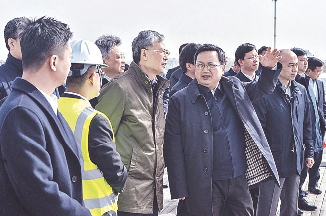 李凡荣赴雄安新区调研并与雄安新区党工委书记张国华会谈