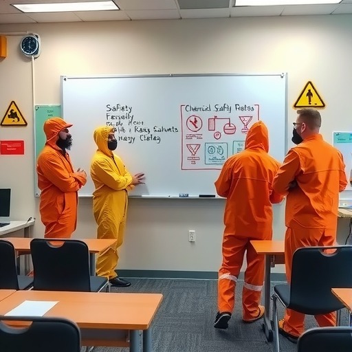 万邦化工启动危化品企业班组长安全生产轮训