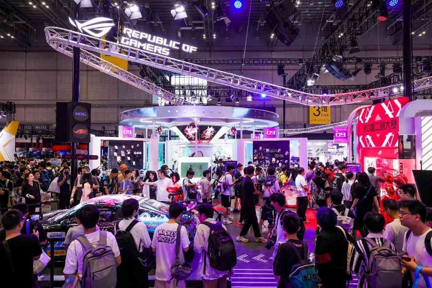 华硕主板撼动BW2025 ROG玩+乐园引玩家狂欢 - 智象科技网