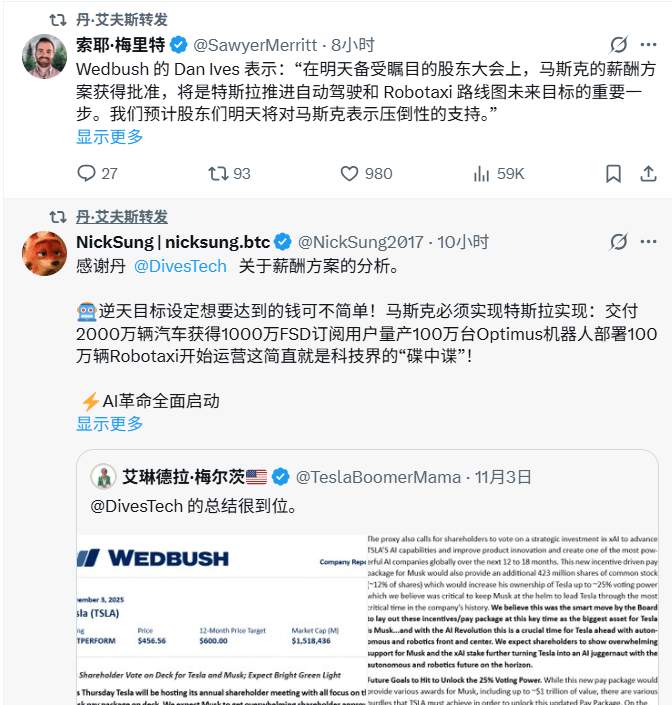 留住马斯克，要花“一万亿”？特斯拉股东将投下 - 智象科技网