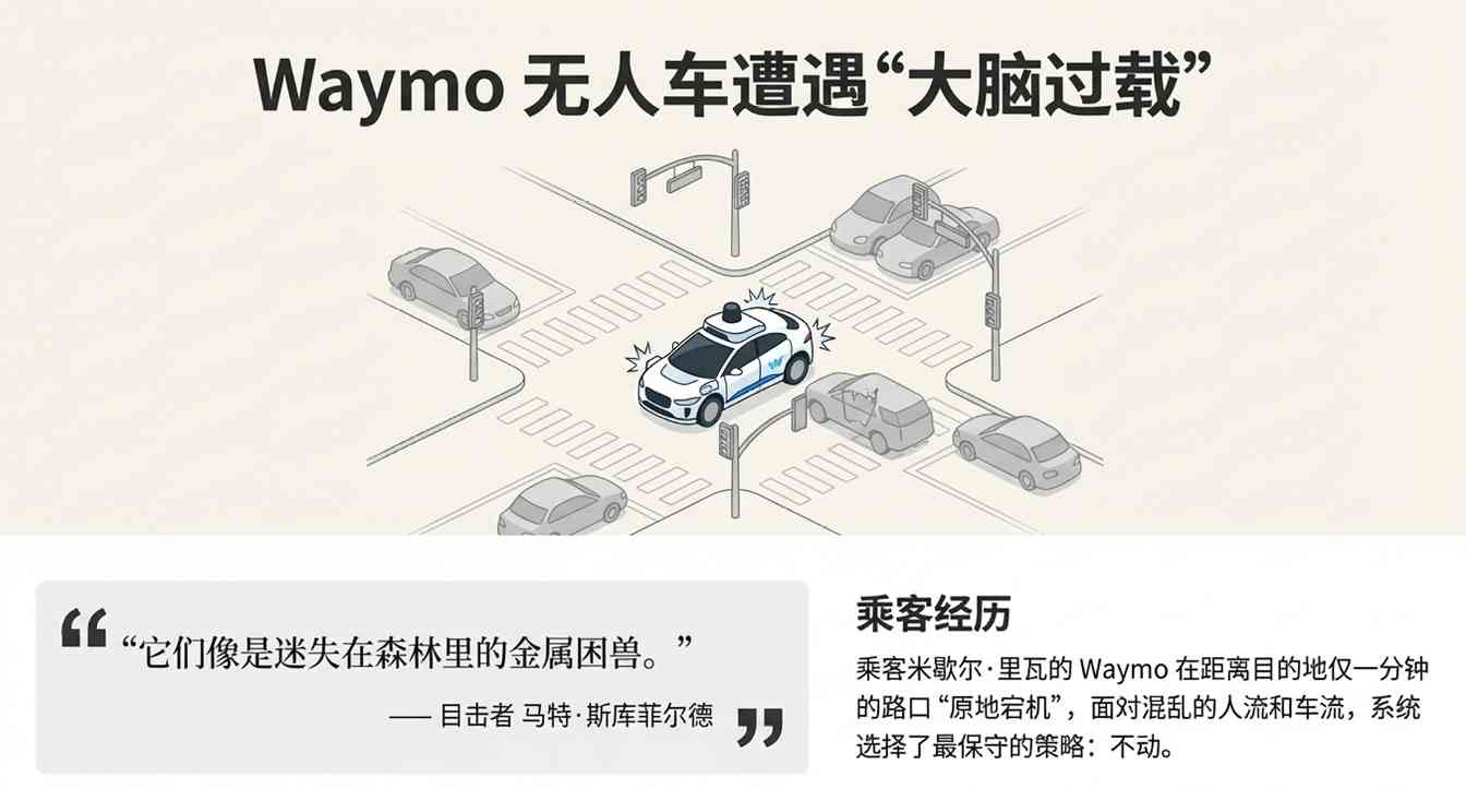 马斯克笑疯了！谷歌无人车街头“装死”，一场大(图5)