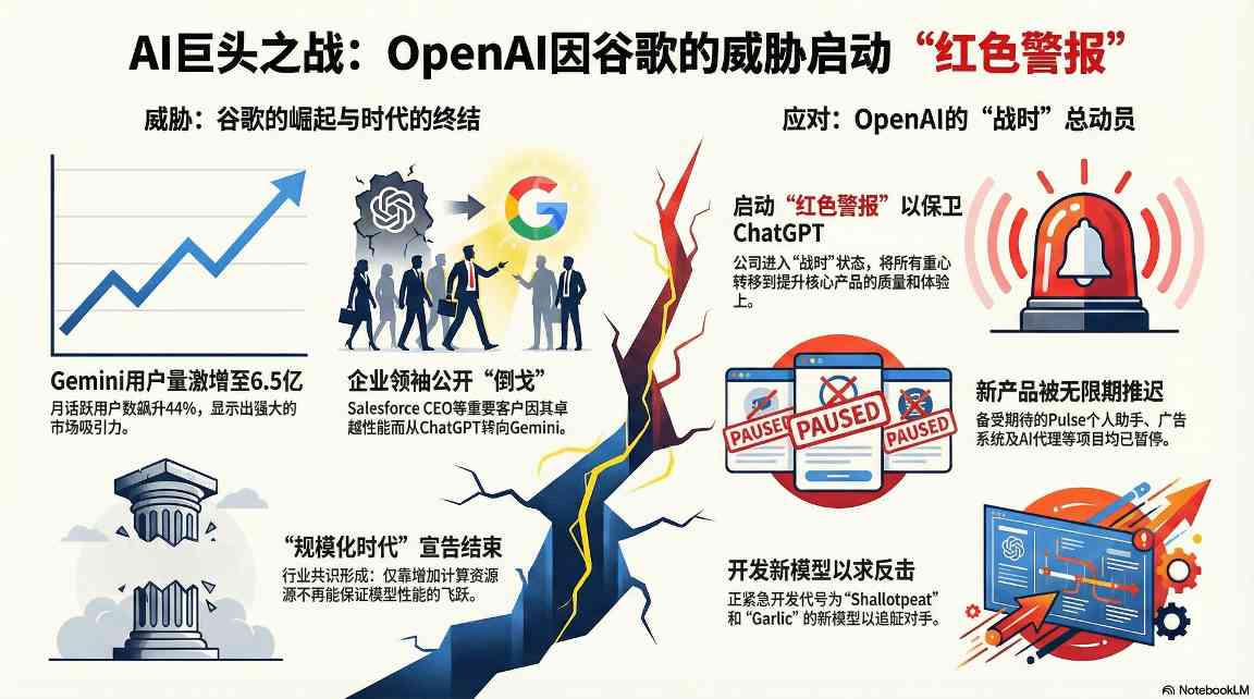 砍项目、停广告、全员加班！OpenAI拉响红色警报 - 智象科技网
