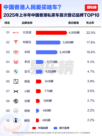 2025上半年比亚迪领跑全球多个新能源汽车市场(图8)