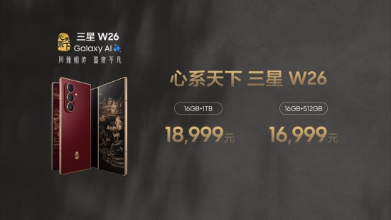 镌写时代华章 定义高端格调 心系天下三星W26正式发布(图1)