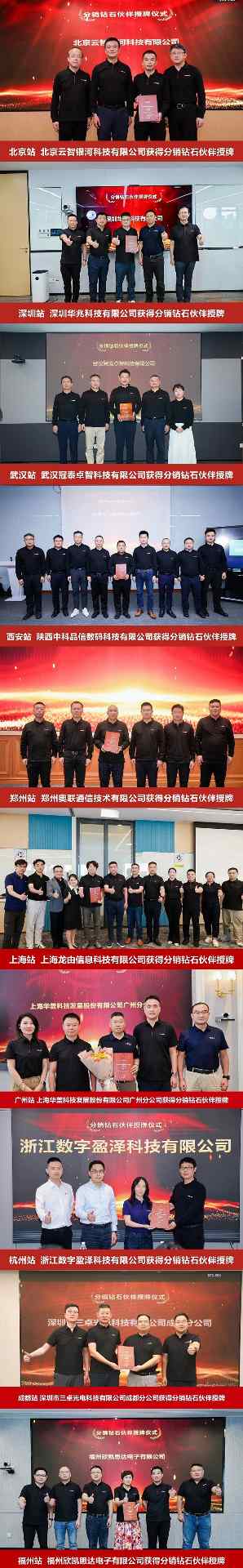 华为坤灵分销伙伴“百&万计划”全面启航，首批10家分销钻石伙伴获得授牌(图2)
