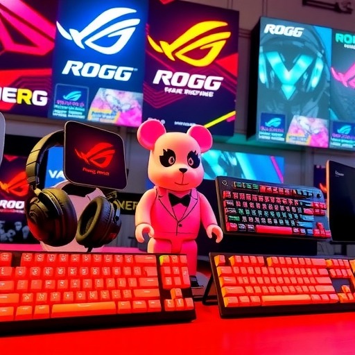 ROG新品超玩会开启！BE@RBRICK联名，ZywOo联名，各类电竞潮品重磅揭晓！(图5)