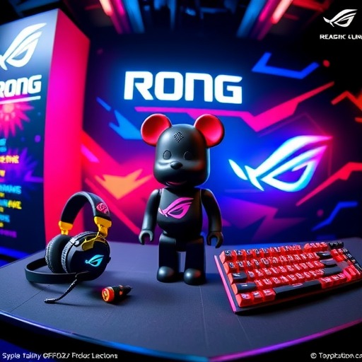ROG新品超玩会开启！BE@RBRICK联名，ZywOo联名，各类电竞潮品重磅揭晓！(图10)