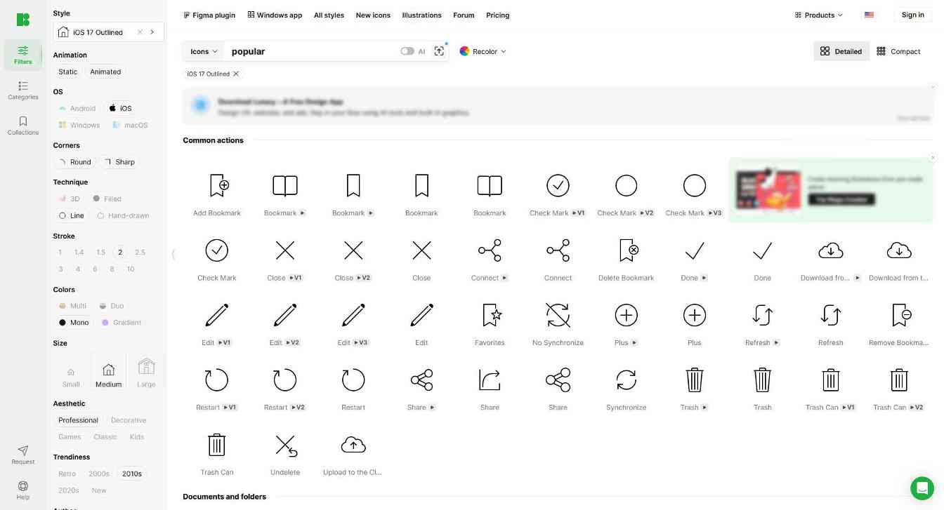 点睛之笔：动态ICON网站icons8.com(图1)