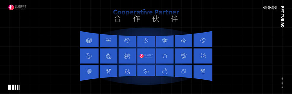 企业介绍常备：LOGO墙&合作伙伴 - 壹观办公网