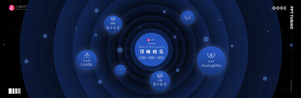 因素分析PPT图表 - 壹观办公网