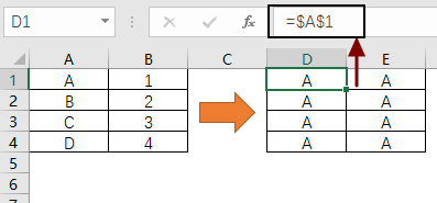 Excel 单元格引用的 3 中类型(图1)