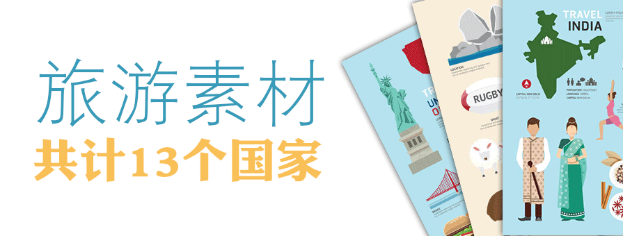PPT素材|旅游PPT素材：世界那么大 看看就看看 - 壹观办公网