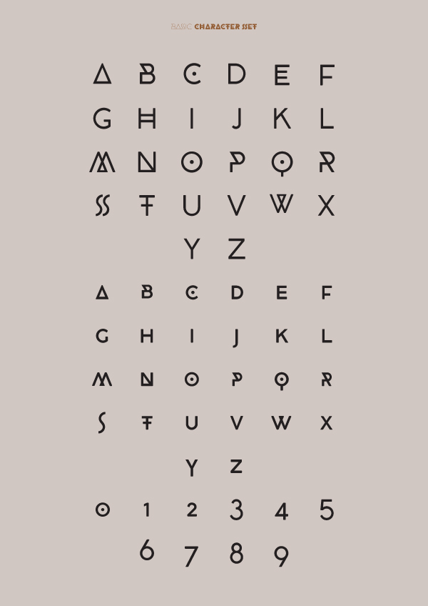 PPT素材|free fonts：11款现代质感的英文字体(图4)