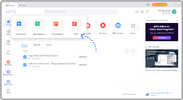 WPS 365: The All-in-One Cloud Office Sui - 壹观办公网
