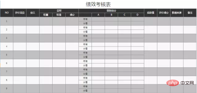 常用办公表格有哪些(图10)