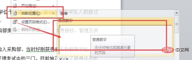 word如何添加页码而首页不添加(图4)
