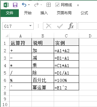 Excel 公式中的运算符 - 壹观办公网