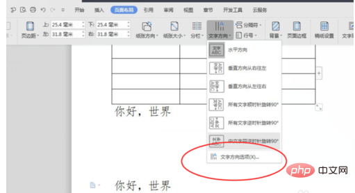 wps如何把字竖过来(图8)