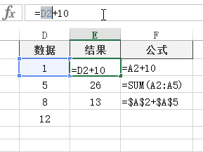 Excel 单元格引用基础(图2)