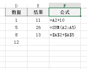 Excel 单元格引用基础(图1)