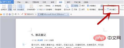 word分屏显示两个文档(图5)