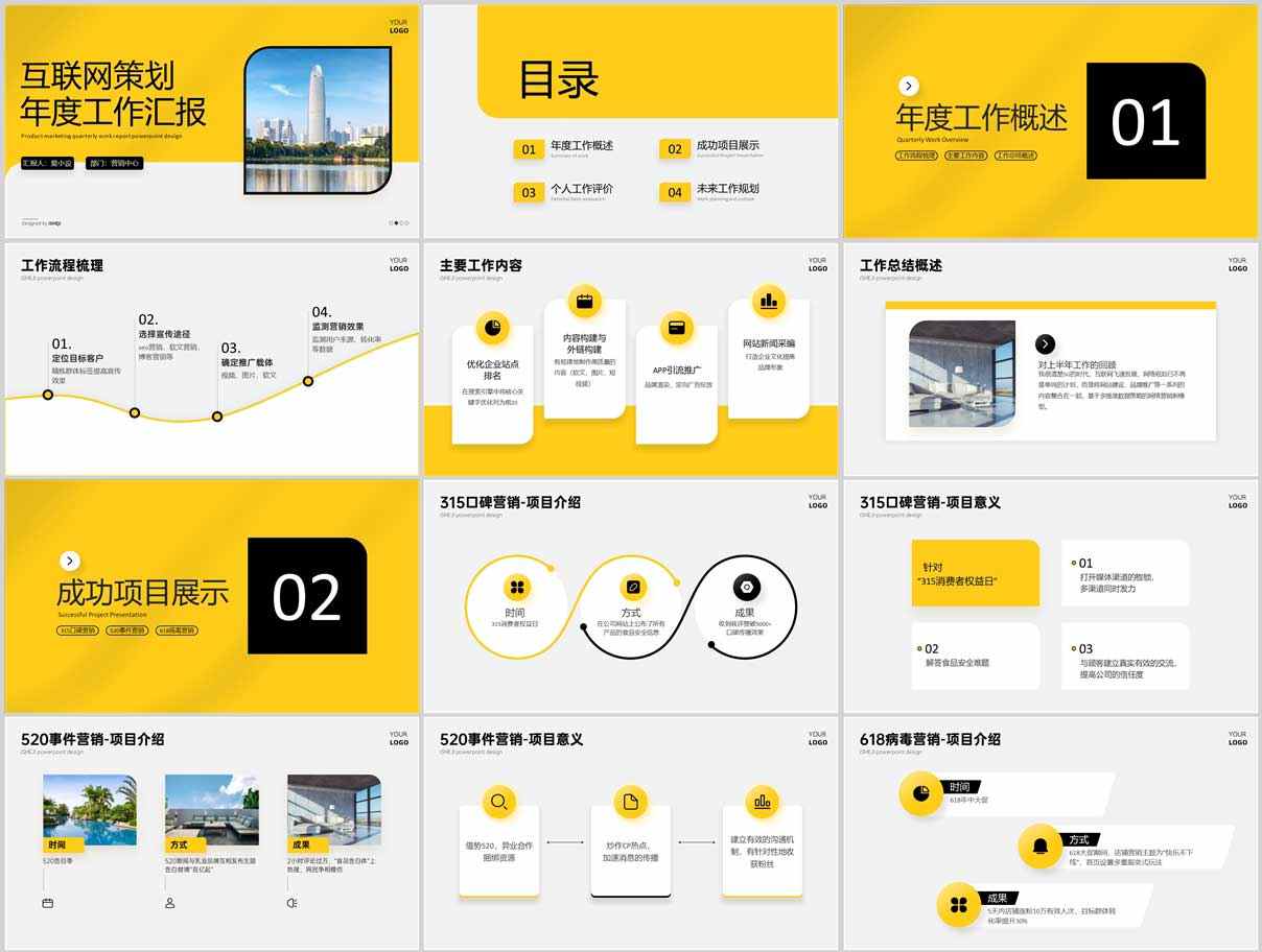 汇报总结PPT：教你怎么谈涨薪！(图1)