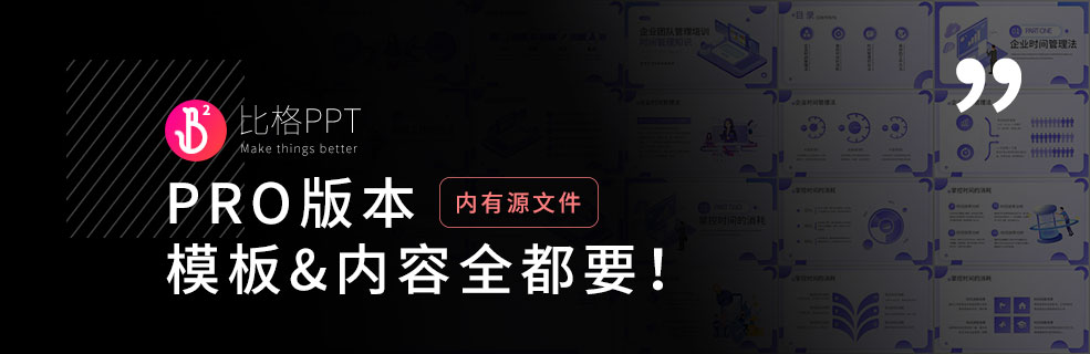 企业培训PPT模板：如何提高工作效率 进行时间管理 - 壹观办公网