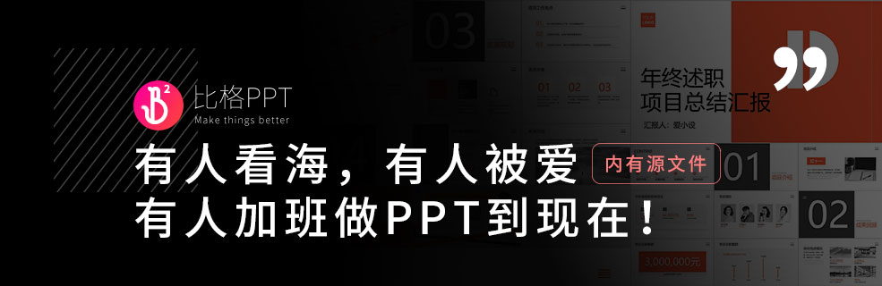 年终总结PPT：愿所有熬的夜都能有收获 - 壹观办公网