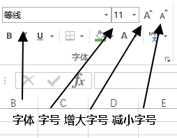 开始 - 字体命令组(图2)