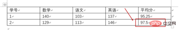 word表格求平均值的方法(图12)