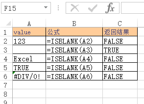 Excel ISBLANK 函数(图1)