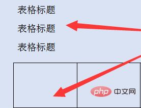 word中标题跳到表格下方(图6)