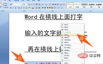 如何在wps横线上打字不破坏线？(图7)
