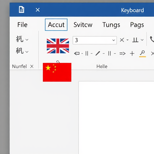 进入word的编辑状态后,进行中文与英文切换的快捷键是什么？(图2)