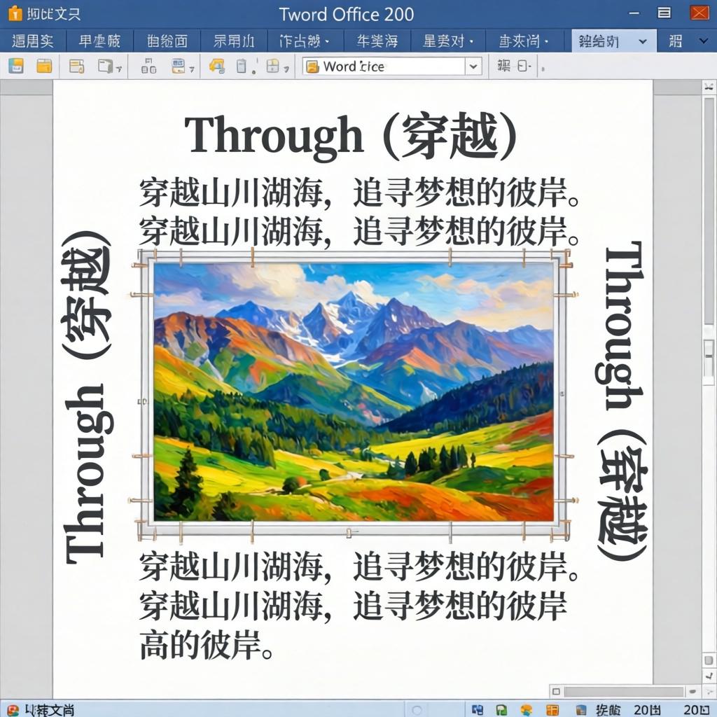 word2010中图片和文字的环绕方式有哪些?(图4)