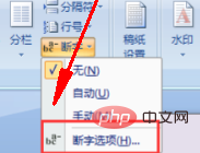 word中英文自动换行时如何自动添加连字符(图6)
