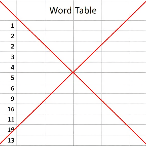 word表格三斜线怎么做 - 壹观办公网