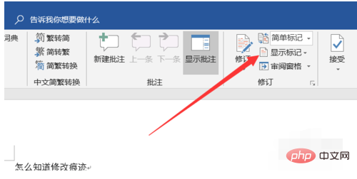 word文档修改部分内容,怎么显示修改的(图3)