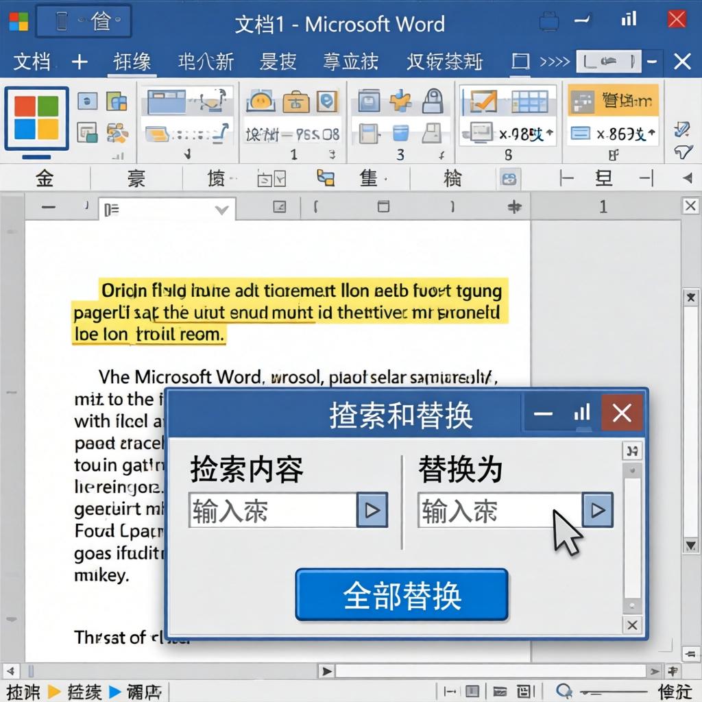 word文档怎么替换关键字？ - 壹观办公网