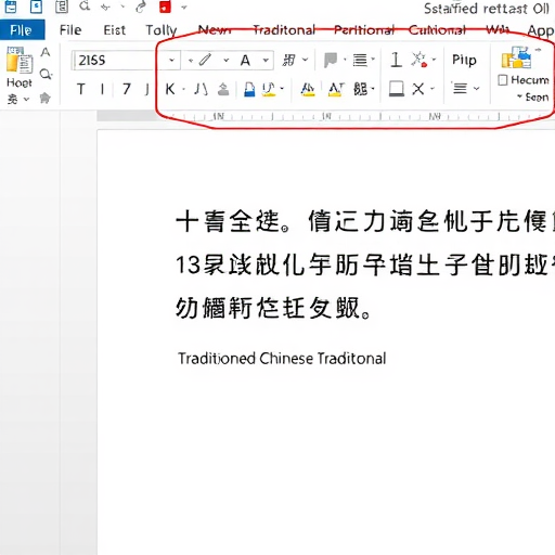 word怎么把字体改成繁体 - 壹观办公网