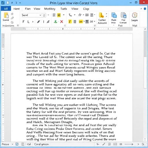 在word中什么的作用是能在屏幕上显示所有文本内容 - 壹观办公网