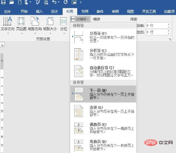 word文档页面怎么设置横向和纵向单双页？(图5)