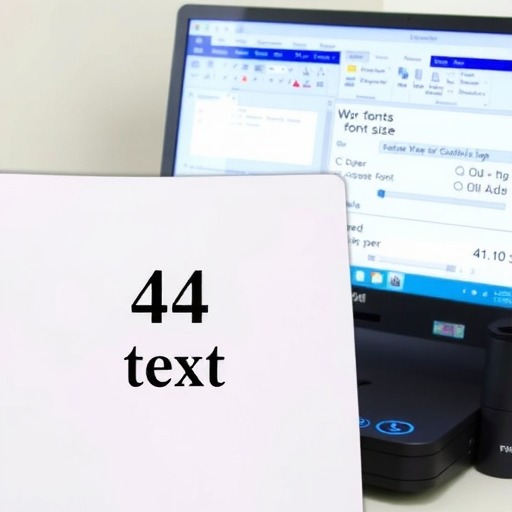 怎么用a4纸打印大字(图5)