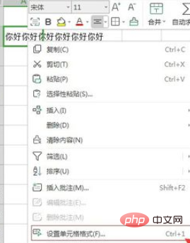 wps表格如何设置自动换行(图2)