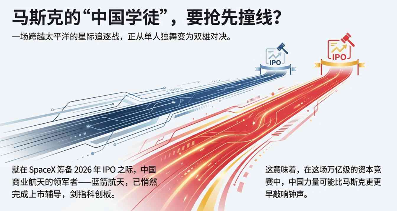 马斯克没想到的中国速度！蓝箭抢跑IPO，2026(图1)